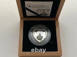 Cook Islands, 2 Dollars Birthday Heart Boy, silver coin, 1/2 Oz 2013 year