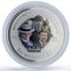 Cook Islands 2 dollars Sign Four Sherlock Holmes Movies Cinema silver coin 2007