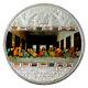 Cook Islands 20 $ Silver 3 Oz Leonardo Da Vinci Last Supper 2008 Box + Coa