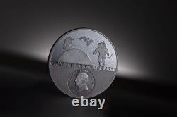 Cook Islands 20 dollars 2024 Real Heroes Astronaut 3 oz silver coin proof CIT