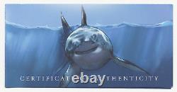 Cook Islands 2005 Great White Shark Bi-Metal $150 Gold Silver Proof 2oz Box/COA