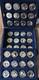 Cook Islands 2007 2008 36x $1 Dollar Coin Collection Set Royal Diamond Wedding