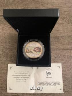 Cook Islands 2008 $20 Masterpice of Art- Creation of Adam Michelangelo 3oz Sv Cook Islands 2008 $20 Masterpice of Art- Creation of Adam Michelangelo 3oz Sv