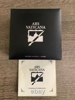 Cook Islands 2008 $20 Masterpice of Art- Creation of Adam Michelangelo 3oz Sv Cook Islands 2008 $20 Masterpice of Art- Creation of Adam Michelangelo 3oz Sv