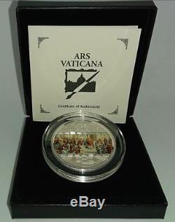 Cook Islands 2008 20$ Masterpieces of Art School of Athens 3 oz Silver Coin