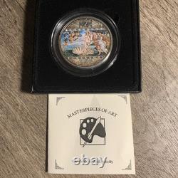 Cook Islands 2008 $20 Masterpieces of Art THE BIRTH OF VENUS Sandro Botticelli