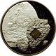 Cook Islands 2008 $5 Silver Proof Pultusk Palladium Meteorite CoA & Tin case
