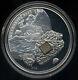 Cook Islands 2008 $5 Silver Proof Pultusk Poland Meteorite Insert Coin COA