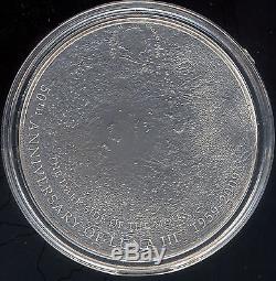 Cook Islands 2009 Fly Me To The Moon Silver Meteorite NWA 4881 Insert COA