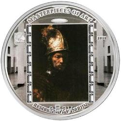 Cook Islands 2010 Masterpieces of Art Rembrandt Van Rijn 3 Oz Silver Proof Coin