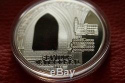Cook Islands 2011 10$ Windows of Heaven Seville Silver proof coin RARE