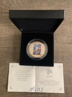Cook Islands 2011 20$ Masterpieces of Art Franz Marc Blue Horse 3oz Silver Coin