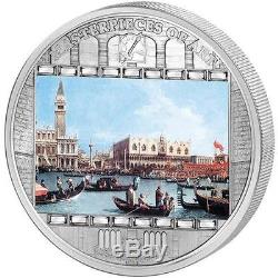 Cook Islands 2011 20$ Masterpieces of Art GIOVANNI CANALETTO 3Oz Silver Coin