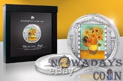 Cook Islands 2011 20$ Masterpieces of Art Vincent van Gogh 3Oz Silver Coin