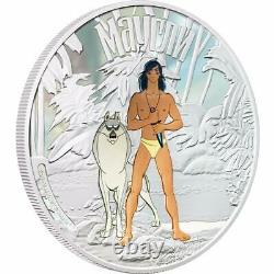Cook Islands 2011 5 x 5$ Adventure of Mowgli Cartoon Set 5 x 1oz Silver
