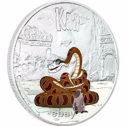 Cook Islands 2011 5 x 5$ Adventure of Mowgli Cartoon Set 5 x 1oz Silver