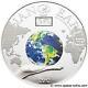 Cook Islands, 2012, 10$, NANO EARTH With NANO Chip! 50g Silver Proof Coin