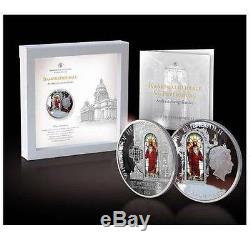 Cook Islands 2012 10$ WINDOWS HEAVEN ST. PETERSBURG Isaac Cathedral Silver Coin