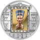 Cook Islands 2012 20$ Nefertiti Masterpieces of Art 3 Oz Proof Silver & Gold