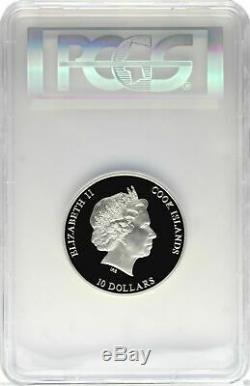 Cook Islands 2012 NANO EARTH The World In Your Hand Silver Coin PCGS PR70 DCAM