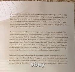 Cook Islands 2012 TITANIC 100th Anniv 2 Oz $10 Proof Silver Coin Glass Insert