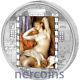 Cook Islands 2012 The Sleeping Bather by Pierre-Auguste Renoir $20 Ag Proof