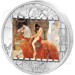 Cook Islands 2013 20$ Lady Godiva John Collier MoA 3oz Proof Silver Coin