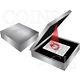 Cook Islands 2013 20$ Silver Luxury Line White 100g Proof Ag Coin withSwarovski