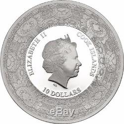 Cook Islands 2014 $10 Royal Delft Dutch East India Company 50g Silver Coin