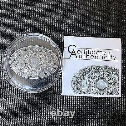 Cook Islands 20145$ Florence Ceilings of Heaven NANO LAST JUDGMENT Silver Coin