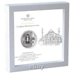 Cook Islands 2016 10$ Windows of Heaven Hagia Sophia Silver proof Coin 50g Proof