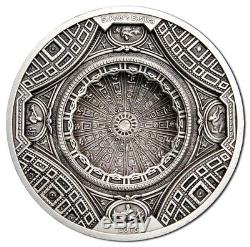 Cook Islands 2016 20$ Temple of Heaven St Peters Basilica 4 Layer 100g Silver