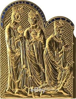 Cook Islands 2016 Gold 25$ + Silver 20$ Masterpieces of Art Three Holy Kings