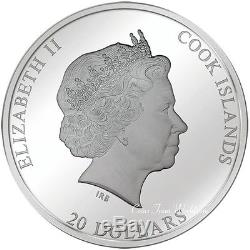Cook Islands 2016 Gold 25$ + Silver 20$ Masterpieces of Art Three Holy Kings