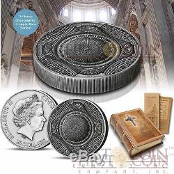 Cook Islands 2016 ST PETERS BASILICA 4 Layer $20 Silver coin 100g after Temple