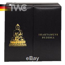 Cook Islands 2017 20$ & 25$ Shakyamuni Buddha Masterpieces Of Art Proof Ag/Au