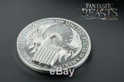 Cook Islands 2017 5$ Fantastic Beasts 1 Oz Silver Proof Coin (Smart Minting)