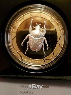 Cook Islands 2017 $5 Scarab Selection II 3x1oz Silver Proof Coins Set