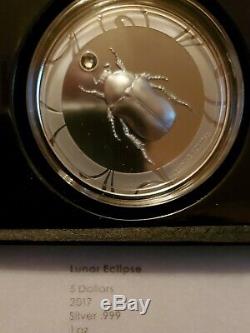 Cook Islands 2017 $5 Scarab Selection II 3x1oz Silver Proof Coins Set