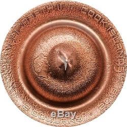 Cook Islands 2018 2$ Erfoud Meteorite NWA 6827 Silver Coin
