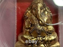 Cook Islands 2019 $20 Lord Ganesha Gilt 3 Oz. 999 Silver Pcgs Ms-70