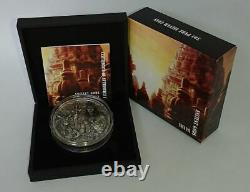 Cook Islands 2020 20$ SHIVA Ancient Gods 3 Oz UHR Antique Silver Coin