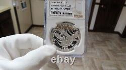 Cook Islands 2020 DOUBLE EAGLE Silver Dollar PF PR 70 NGC