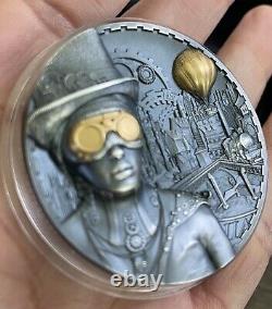 Cook Islands 2020 STEAMPUNK 3oz Silver Coin. Limited Edition