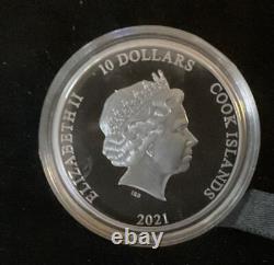 Cook Islands 2021 10 Dollar Classic Car Mintage of 999 Coins SKU JAN24065