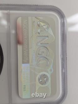 Cook Islands 2021 Nevada Mountain Bluebird 1 oz Silver MS 70 NGC Coin