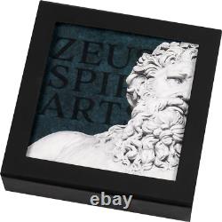 Cook Islands 2022 $20 Zeus Father of the gods-Spiritual Art 3 Oz Silver Coin