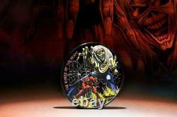 Cook Islands 2022 5$ IRON MAIDEN-The Number Of The Beast 1 Oz silver coin
