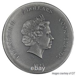 Cook Islands 2023 1oz Silver Arethusa Ultra High Relief (withWindow Box) Other