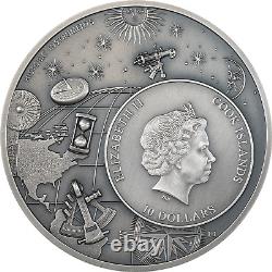 Cook Islands 2023 ASTROLABE Historic Instruments $10 silver 2oz